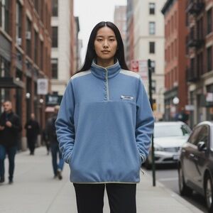 🐟 Columbia PFG Fleece Half-Snap Jacket